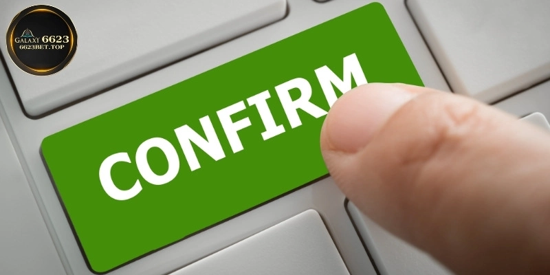 Xác nhận thông tin là bước quan trọng khi nạp tiền 6623